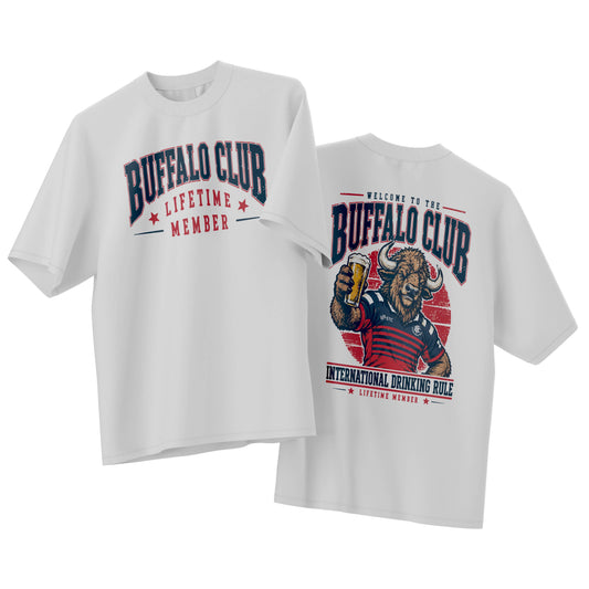 Retro Buffalo Club Oversized Tee