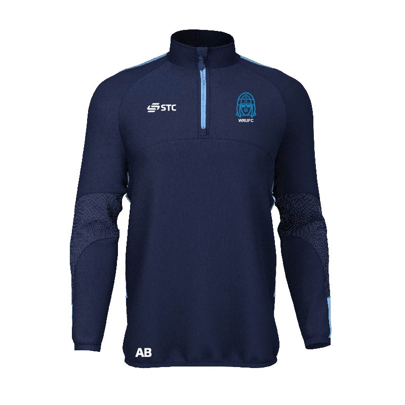 Woodbridge RUFC Adult's Dark Navy Pro Warm Up Top Woodbridge RUFC Adult's Dark Navy Pro Warm Up Top