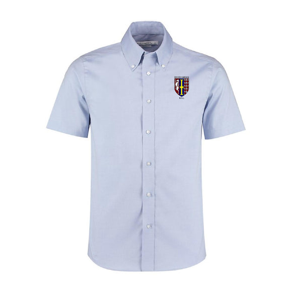 Short Sleeve Tailored Oxford Shirt