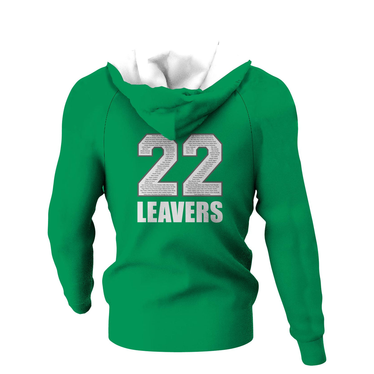 Template Leavers Varsity Hoodie - (Adult Sizes).